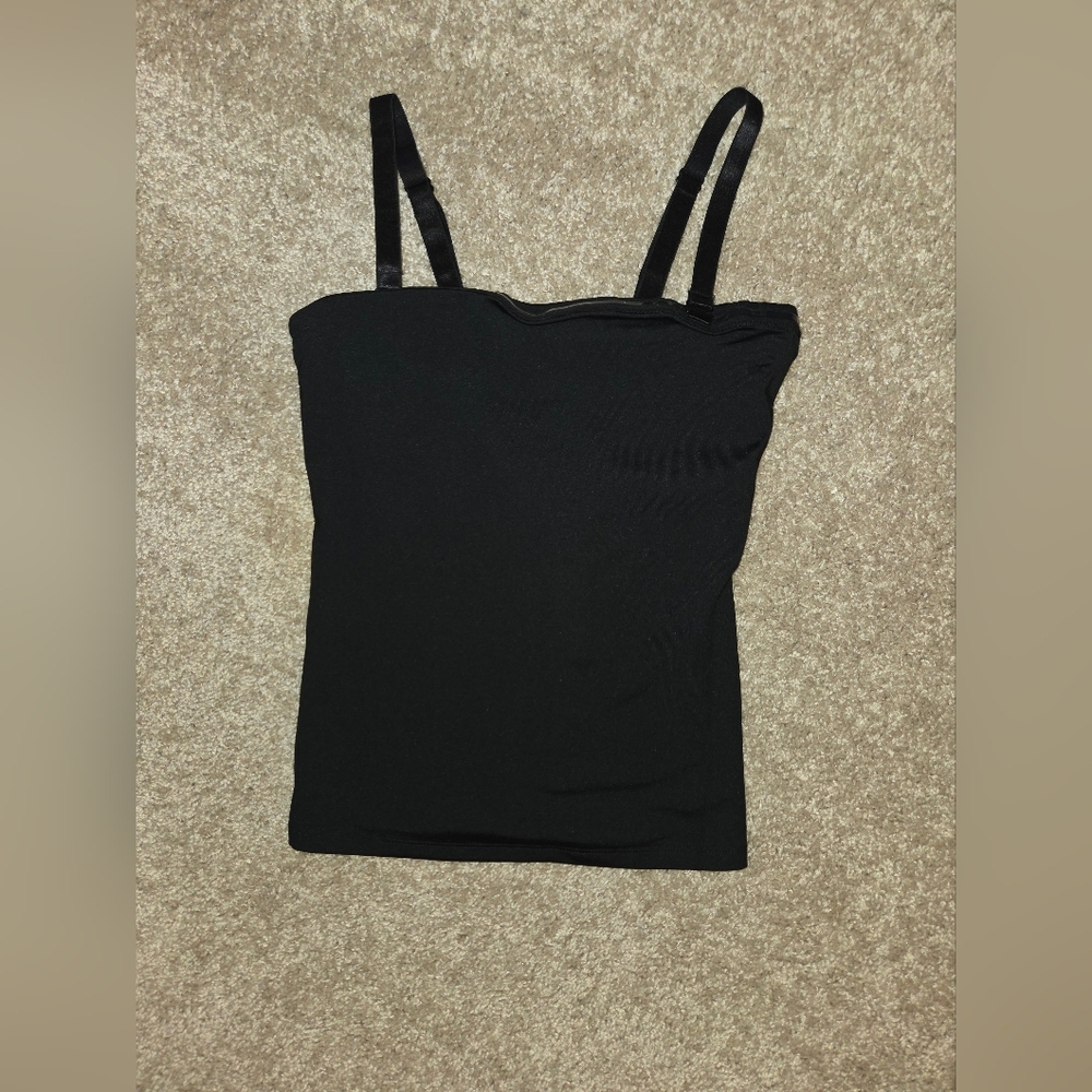 White House Black Market Black Tank Top